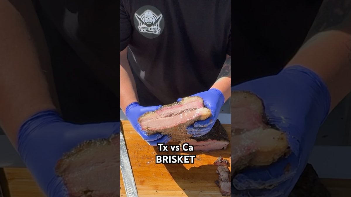 Who Makes The Best BBQ? #texas #cali #brisket #bbq