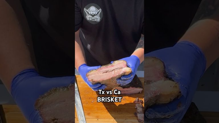 Who Makes The Best BBQ? #texas #cali #brisket #bbq