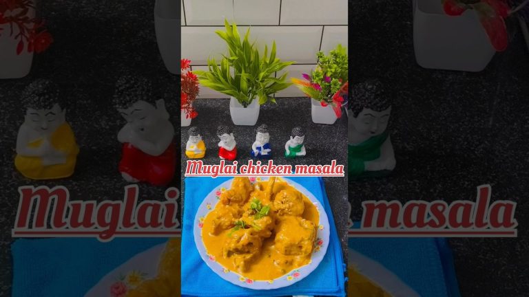 chicken mughlai masala🍗 #shorts #chicken😍 #viral #chicken recipes #food