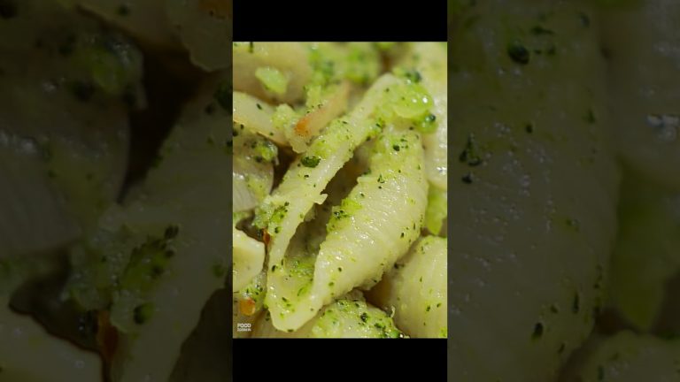 브로콜리 콘킬리에 숏 파스타 Broccoli conchiglie Pasta