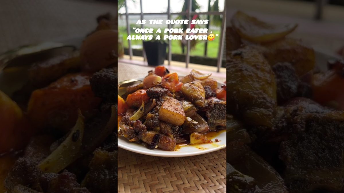 Irresistible porkfry #pork #porkdishes #cooking #tasty #porkrecipe #shortsfeed #tasty #love #fry