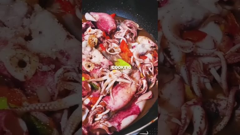 Adobong Pusit with a twist #nocopyrightmusic #pinoyfood #seafoodrecipes #adobongpusit