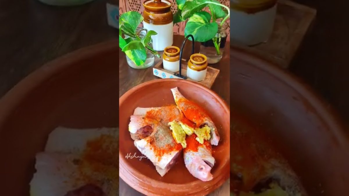 നാടൻ കിളിമീൻ ഫ്രൈ / Kerala Fish Fry / Akshayaas Cameo #shorts #keralarecipes #fishfry #recipes