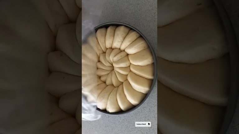 very soft and beautiful bread #sweetfoods #baking #cook #breadrecipe #bread #bunstyles #bunstyles