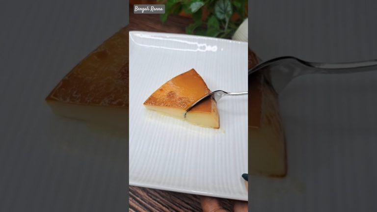 Soft and creamy caramel pudding.#youtubeshorts #recipe #pudding #shorts #hack