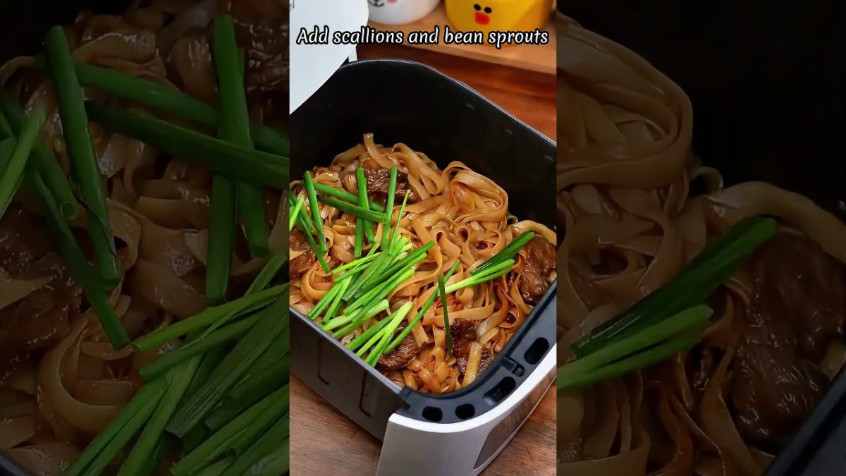 Authentic Chinese Dry-Fried Beef Ho Fun (Air Fryer Recipe!)