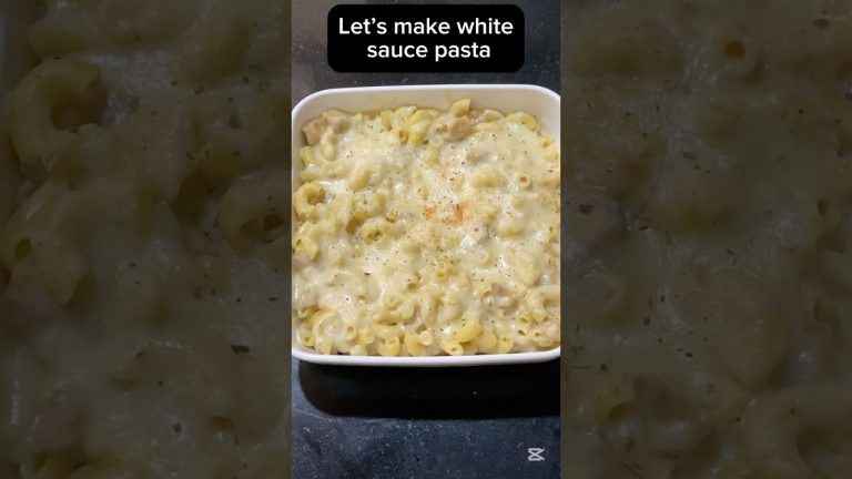 White sauce pasta#shorts#  alferado pasta