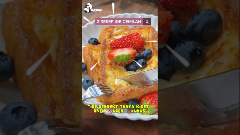 Ide Jualan Dessert Roti Tawar – Easy Bread Dessert Recipe for Selling Without Oven #dessertviral
