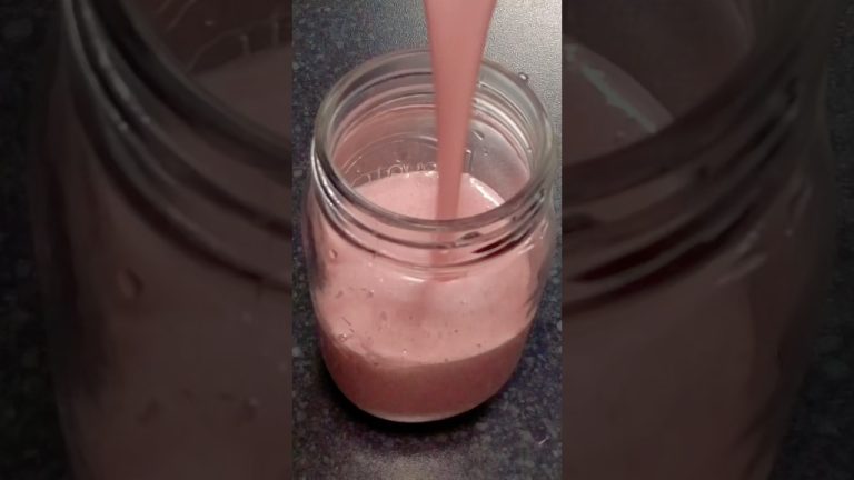 High Protein Raspberry Smoothie Recipe