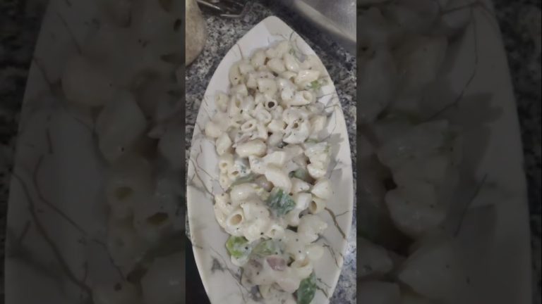 Super tasty sa creamy white 🤍 pasta recipe ❤️😋 trending shorts video #mouthwatering #deliciousfoods