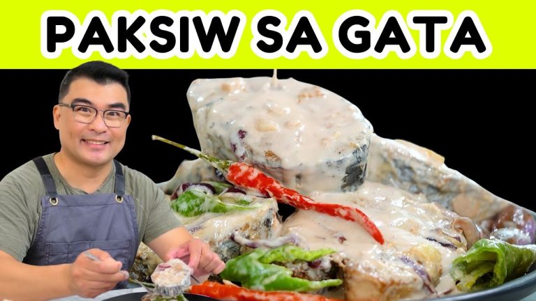 FILIPINO FISH STEW PAKSIW NA ISDA SA GATA RECIPE