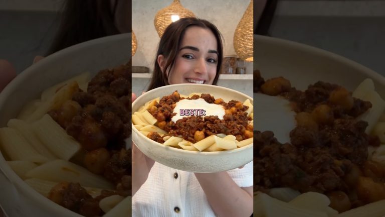 Türkische Pasta in nur 15 Minuten: mein Go-To Rezept, wenn’s schnell gehen muss 😋