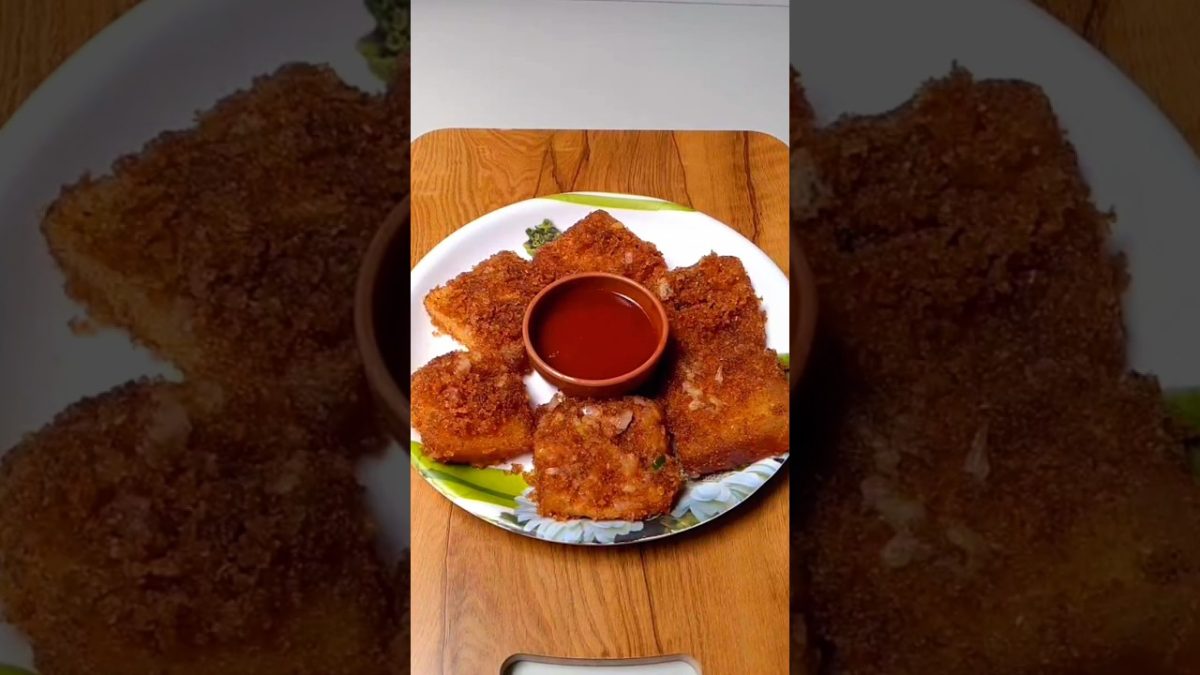 Crispy Bread Potato Bites #shorts #food #easyrecipes #recipe #shortsfeed #easyrecipe #ytshorts