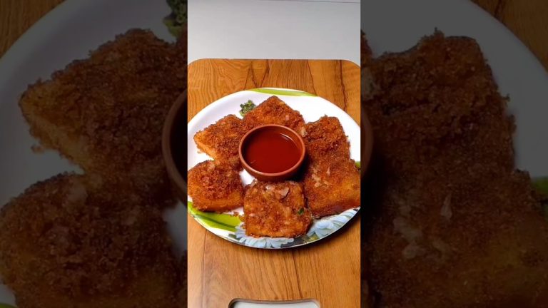 Crispy Bread Potato Bites   #shorts #food #easyrecipes #recipe #shortsfeed #easyrecipe #ytshorts