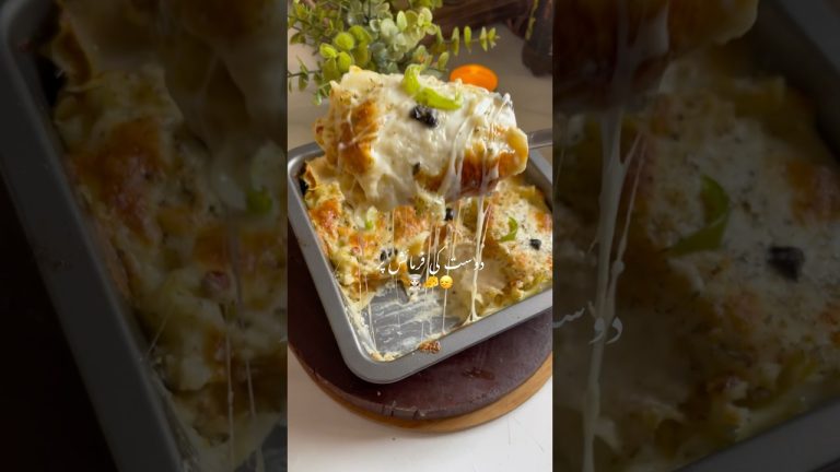 Lasagne Rolls 🧀 must try #shorts #lasagne #pasta
