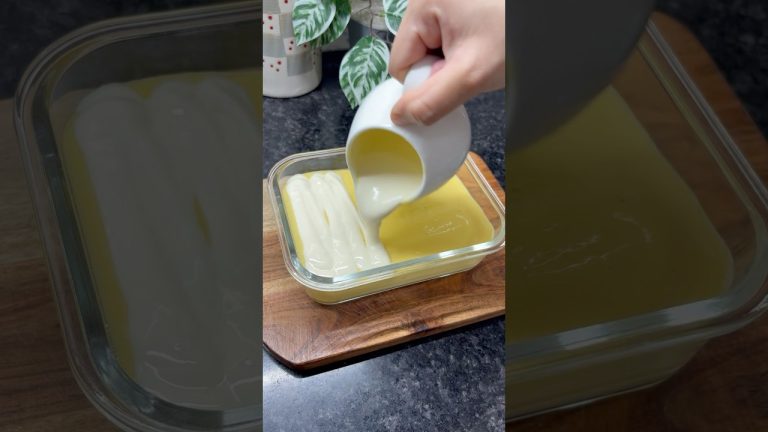 Mango Bread Pudding | #trending #mangoseason #dessert #shorts