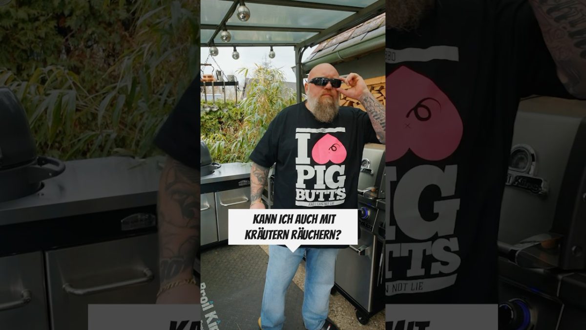 Kann ich auch mit Kräutern räuchern ? #sagmalbobby #bbq