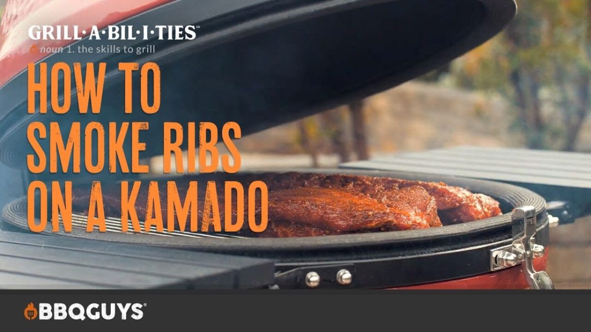 How to Smoke Ribs on a Kamado Charcoal Grill | BBQGuys