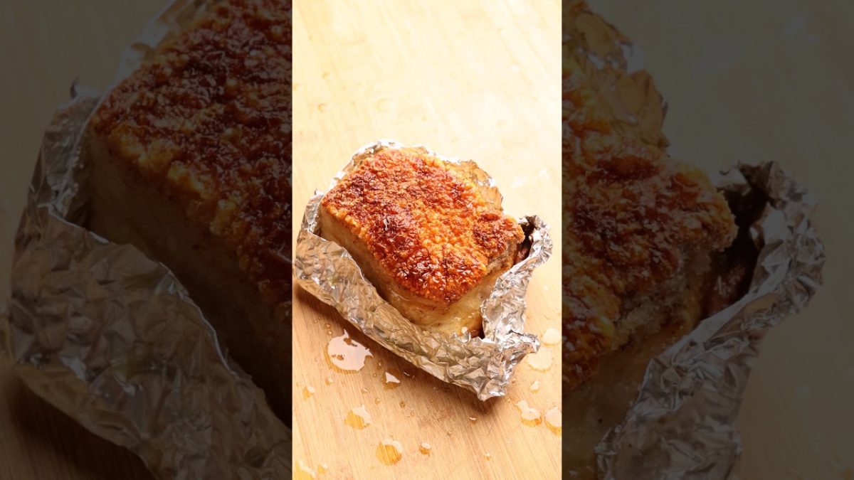 Crispy belly of pork 🫶 #cooking #shorts