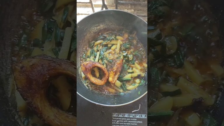 পেঁয়াজ পাতা দিয়ে মাছ ভুনা#cookingadvice #cooking #chickenrecipes #youtubeshorts #youtubevideo