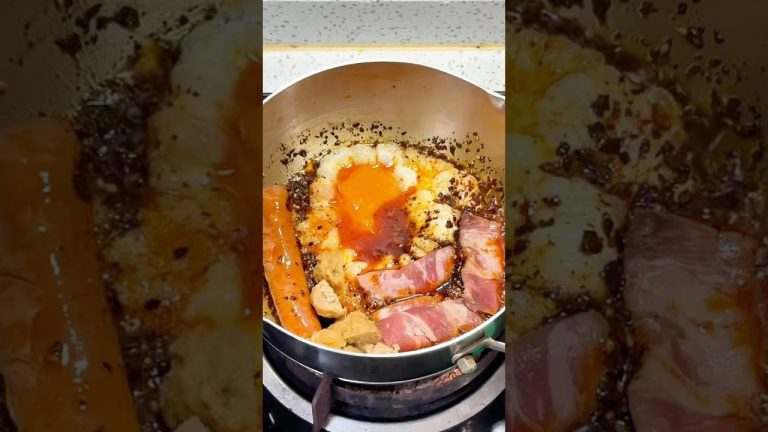 Beef & Sausage Ramen 🍜 #beef #sausage #ramennoodles #recipe #instantnoodles