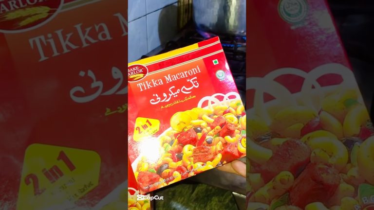 Tikka Macaroni easy recipe! #bakeparlor #tikkamacaroni #easyrecipes #short #lifestylewithfarah
