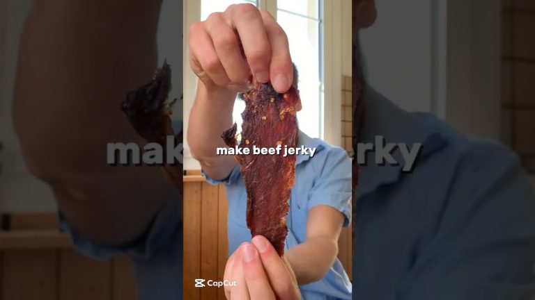 Maple cured beef jerky = ❤️