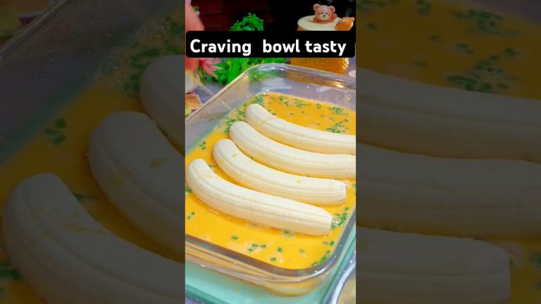 Banana dessert recipes 🥰🥰#youtubeshorts #shorts #dessertrecipes #eveningsnacks