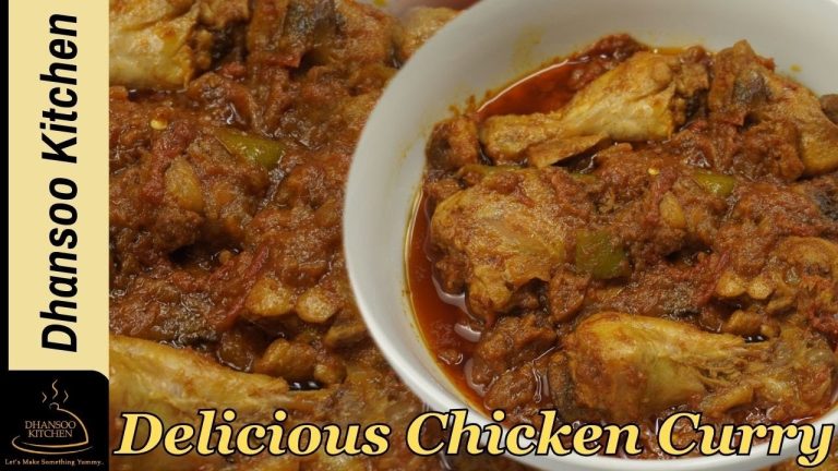 DELICIOUS Chicken Curry Recipe For Beginners! | Chicken Recipe by Dhansoo Kitchen