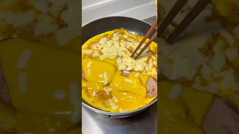 Cheese Spam Buldak Ramen 🍜 #cheese #buldak #ramen #cookingasmr