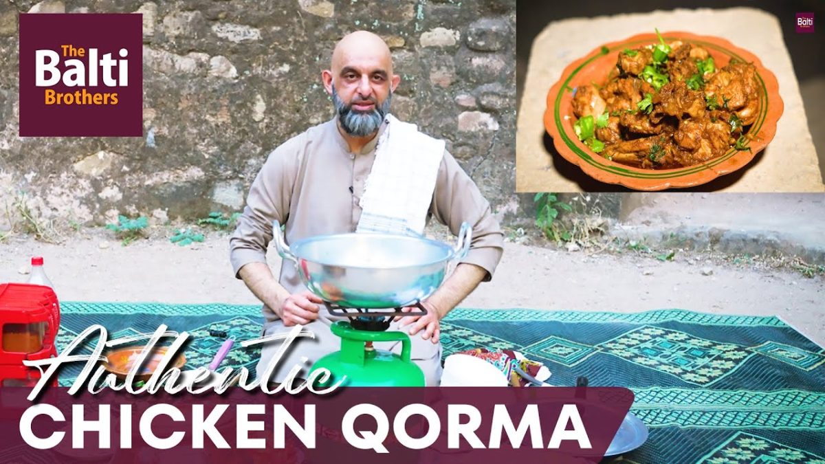 Cooking Chicken Qorma at Rohtas Fort #indianfood #outdoorcooking #chickenrecipes