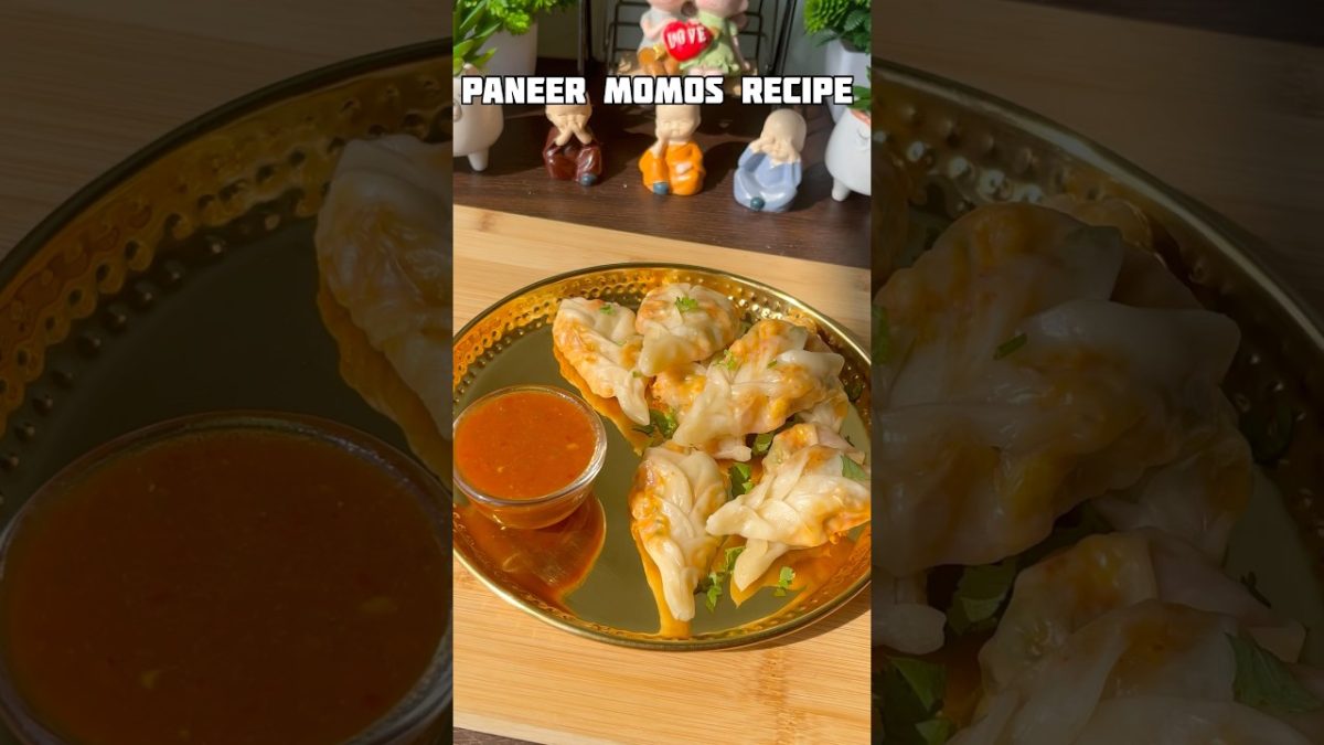 Viral Paneer momos recipe #shorts #recipe #momos #paneer #trending #shortsfeed #viralvideo #snacks