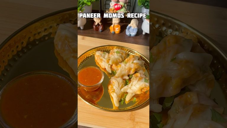 Viral Paneer momos recipe #shorts #recipe #momos #paneer #trending #shortsfeed #viralvideo #snacks