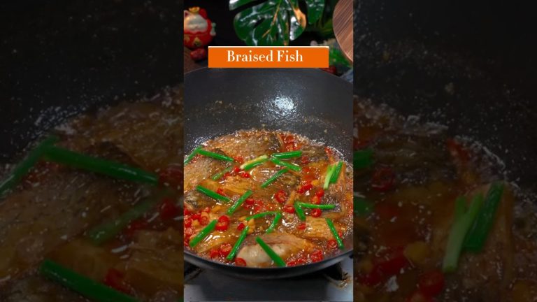 Braised Fish #deliciousfood #chinesefood #recipe