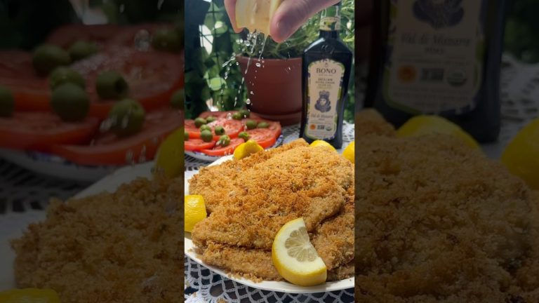 🇮🇹🍋Cotolette al Forno #chicken #recipe #italianfood #cookingathome #cookingvideo #chickenrecipe