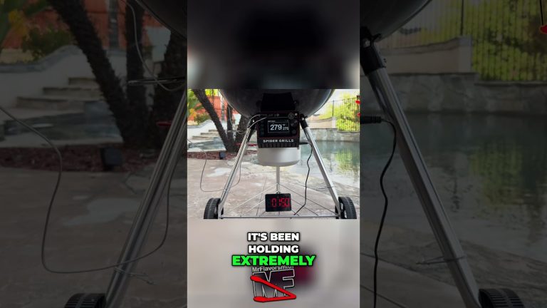 Remote BBQ Mastery  Control Your Weber Kettle From Anywhere! #weber #outdoorgrill #wifigrill