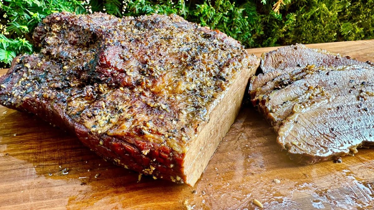 TURBO BRISKET – In 5 Stunden zur zarten, geräucherten Rinderbrust