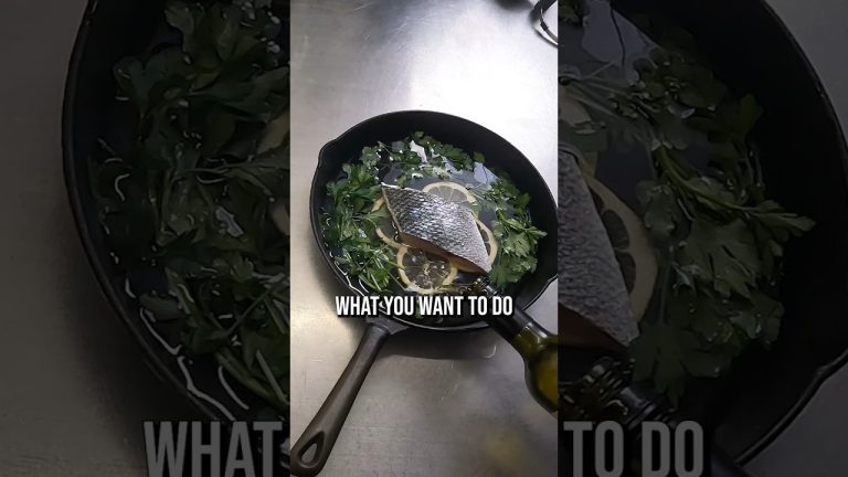 Can You Cook Fish in a Cold Bottle of Wine?