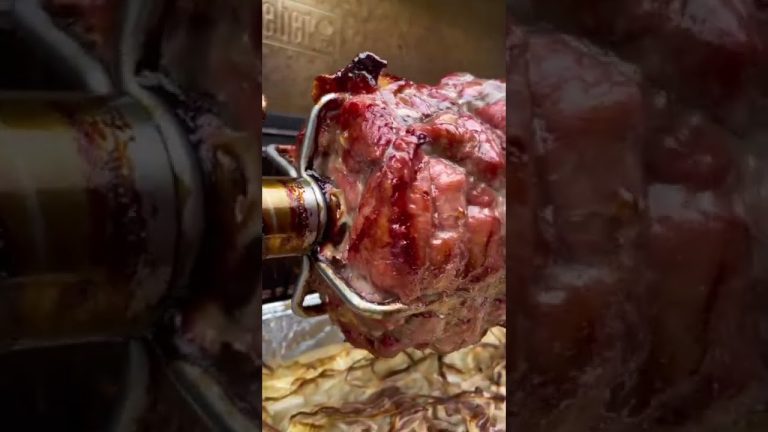 🔥Pfeffer Spießbraten🔥 #pfefferbraten #braten #spiessbraten #bacon #bbq #gasgrill  #fyp #short