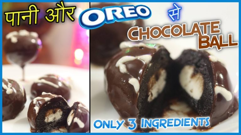 पानी और Oreo से Chocolate Balls बनाएं | Unique Oreo Balls Recipe | Only 3 Ingredients | #shorts