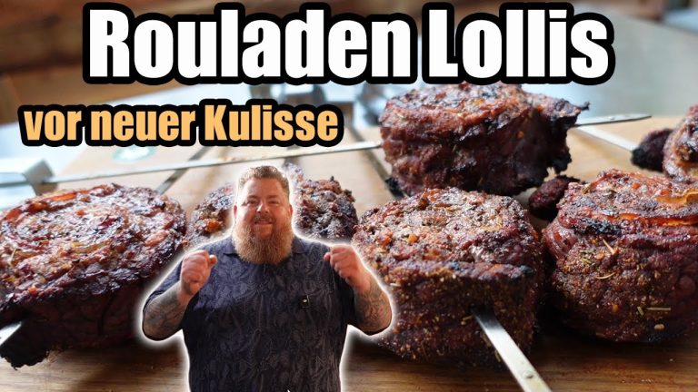 Neue Kulisse, neue Lollis – Rouladen vom Spieß im Biggernok Style!
