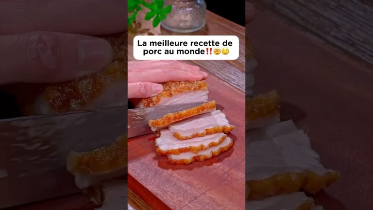 La meilleure recette de porc au monde ‼️🤯🤤 #cooking #cuisine#recette #delicious #chicken #pourtoi