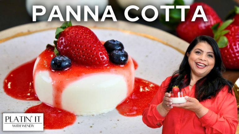 The ONLY Panna Cotta Recipe You Need! | Easy Dessert Recipe