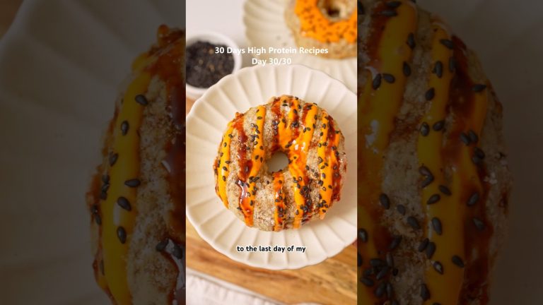 Day 30/30 of High Protein Recipes: CHICKEN DONUT OR ONION RING?!