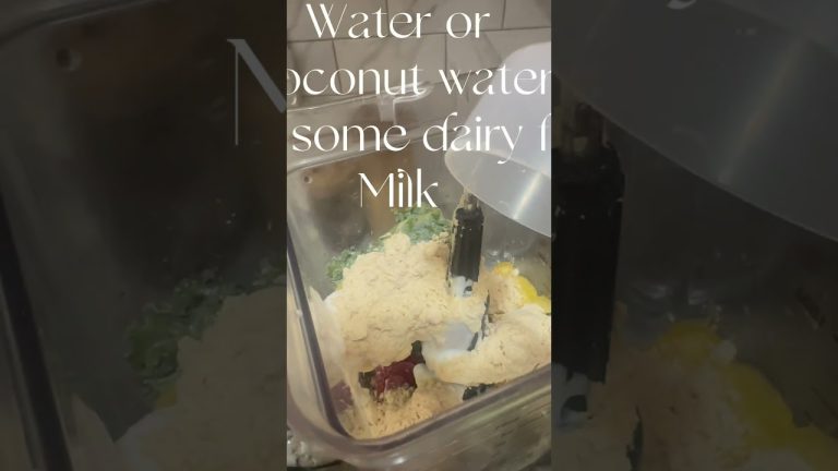 EASY HIGH PROTEIN SMOOTHIE  #smoothierecipes #recipe #smoothies