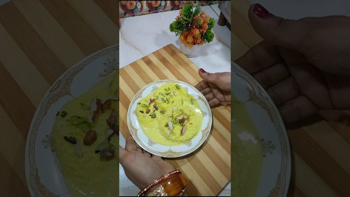 😁Easy Bread 🍞 Rasmalai Recipe | Quick & Delicious!😋 #shorts #viral