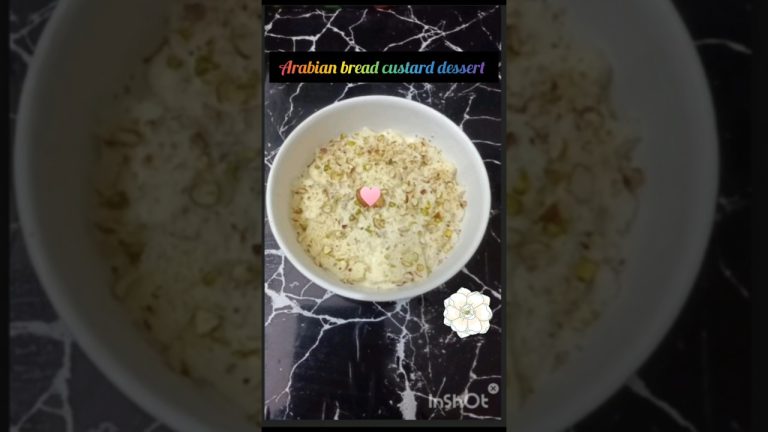 Arabian bread dessert recipe #food #viralshort #food #Arabian bread dessert recipe 🥰