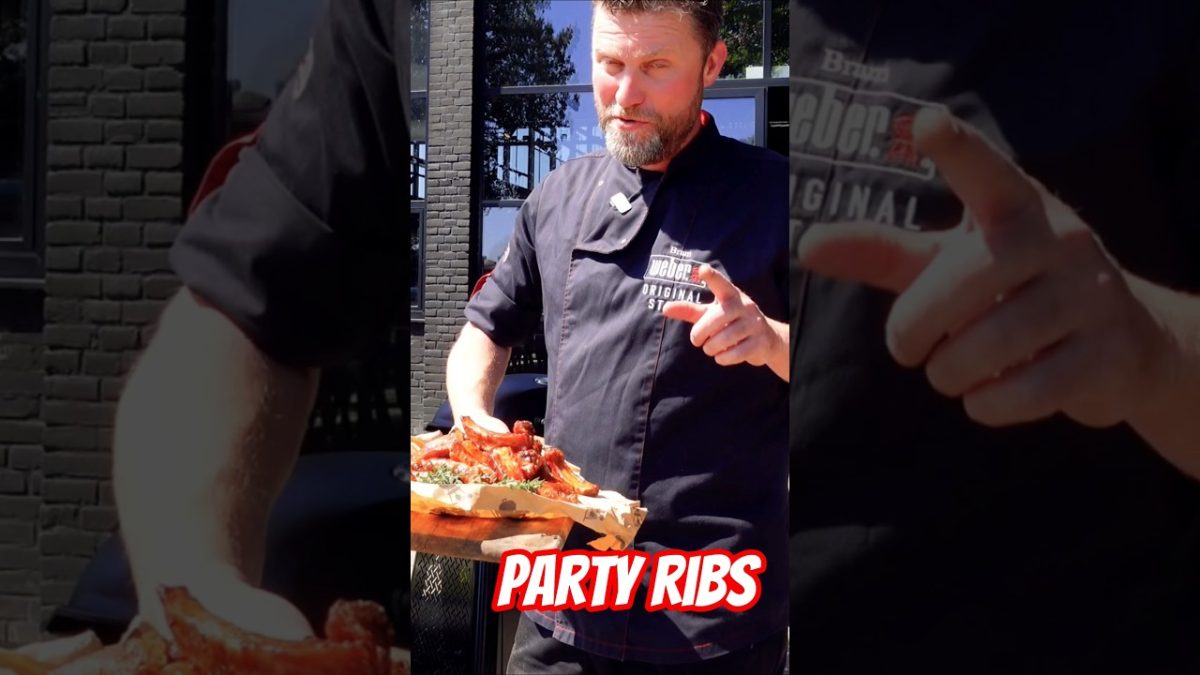 Party Ribs van de Weber Q2800N 🔥#weber #bbq #amersfoort #grill #grillacademy #Q2800N