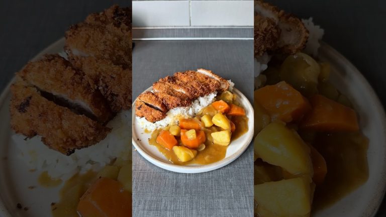 Pork Katsu Curry 🍛 😮‍💨✨ #yummy #asmr #cooking #fypシ゚viral #japanese