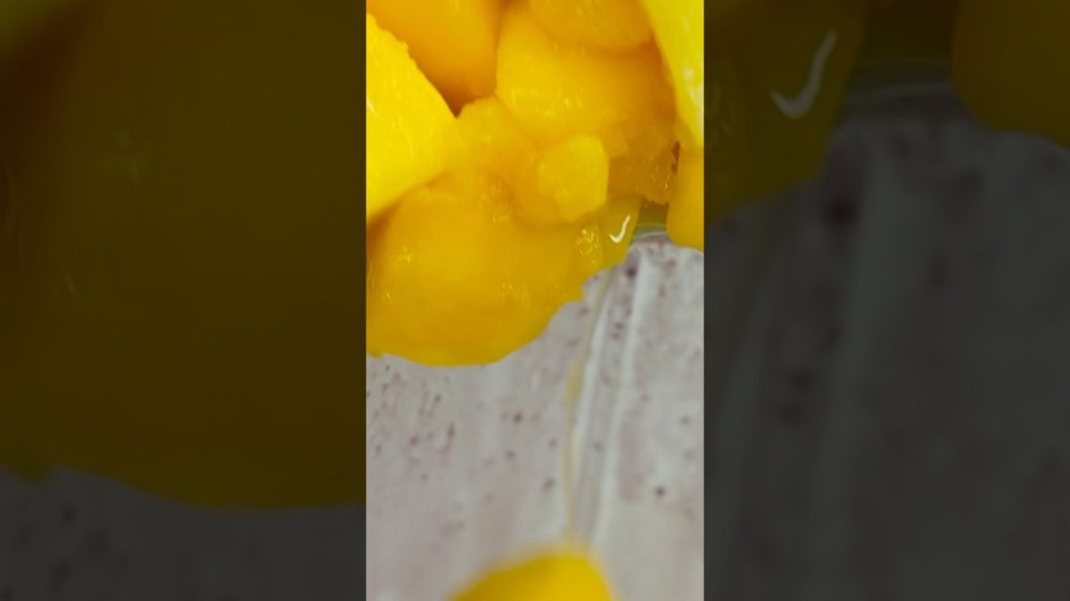 Mango Glow Smoothie • #GutHealth • #ProbioticDrink • #KefirBenefits • #ImmuneBoosting #DigestiveHeal